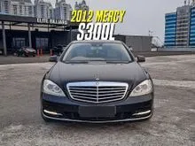 2011 Mercedes-Benz S300L 3.0 Solitaire Sedan Black on Beige W221 Facelift Mercy S300 L Hitam