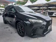 2024 Lexus NX 350 2.4 F Sport /SUNROOF/TRD BODYKIT/CREAM INTERIOR/360 CAMERA /HUD/DIM/BSM/UNREG