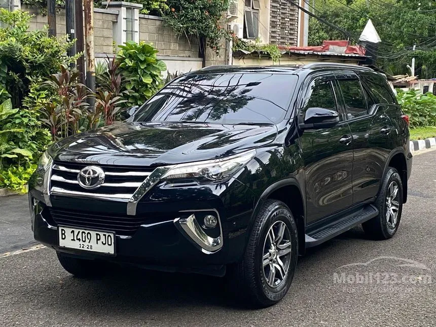 Jual Mobil Toyota Fortuner 2018 G 2.4 di DKI Jakarta Automatic SUV Hitam Rp 345.000.000