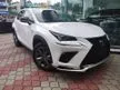 Recon 2019 Lexus NX300 2.0 F Sport SUV # SUNROOF # BLACK LEATHER WITH YELLOW STICHES #