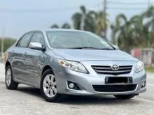 2009 Toyota Corolla Altis 1.6 E Sedan