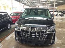 2018 Toyota Alphard 2.5 G S C Package MPV