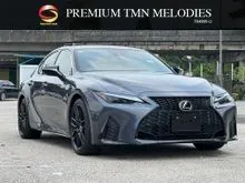 39073KM Grade 4.5 B 2021 Lexus IS 300 2.0 F Sport Sedan DIRECT LEXUS Authorized Dealer 5 Years Warranty & Free service