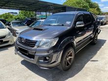 YEAR MADE 2015 Toyota Hilux 2.5 G (A) VNT , ONE OWNER , TRD BODYKIT , WELL KEPT INTERIOR