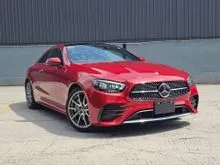 2022 Mercedes-Benz E300 2.0 AMG Line Coupe Facelift Massage Seats 360 Camera Panoramic Sunroof Ambient Lighting Burmester Sound System Adaptive Cruise