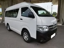 2012 Toyota Hiace 2.7 (M) Window Van