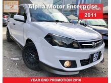 2011 Proton Saga 1.3 FL (A) SE FULL LOAN SPORT RIMS TRUE YEAR PROMOTION