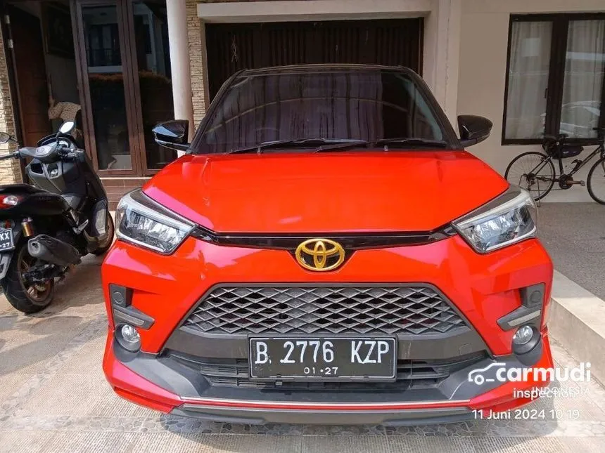 Jual Mobil Toyota Raize 2021 GR Sport 1.0 di DKI Jakarta Automatic Wagon Merah Rp 204.000.000