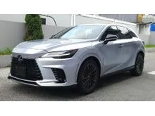 2024 Lexus RX 350 2.4 F Sport. Rare Sharp Silver. 360 Cam, 3 Eyes LED Headlight, Orange Caliper. Please Call Sharren to view the unit.