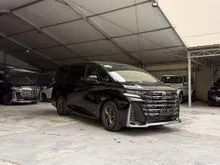 6A GRADE FULL SPEC 2024 Toyota Vellfire 2.4 Z Premier MPV OFFER UNIT HUD DIM BSM SIDESTEP