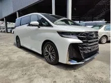 OFFER 2024 Toyota Vellfire 2.4 Z Premier BROWN LEATHER DIM BSM HUD UNREG PREMIUM
