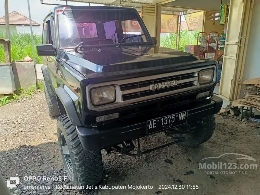 Jual Mobil Daihatsu Taft 1991 GT SWB 2.8 di Jawa Timur Manual SUV Hitam Rp 67.000.000