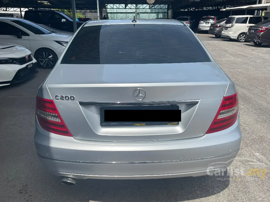 2012 Mercedes-Benz C200 Elegance CGI Sedan