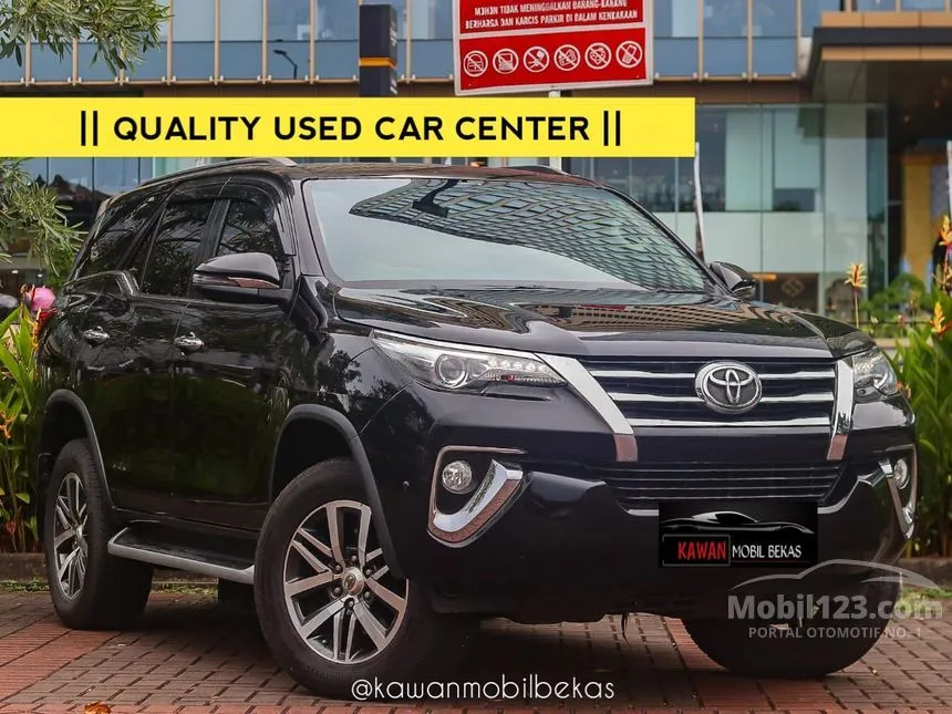 Jual Mobil Toyota Fortuner 2017 VRZ 4X2 2.4 di DKI Jakarta Automatic SUV Kuning Rp 338.000.000