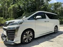 2018 Toyota Vellfire 2.5 ZG MPV