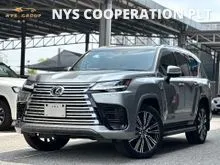 2024 Lexus LX600 3.4 Petrol Twin Turbo  SUV Unregistered BRAND NEW CONDITION RARE EXTERIOR COLOUR SONIC TITANIUM READY IN SHOW ROOM WELCOME VISIT