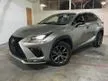 Recon RECON 2019 Lexus NX300 2.0 F Sport SUV / 4 CAM / LEATHER SEAT / AIRCON SEAT / REAR SEAT ELECTRIC / BSM / MEMORY SEAT / FREE SERVICE / 5 YRS WARRANTY . - Cars for sale