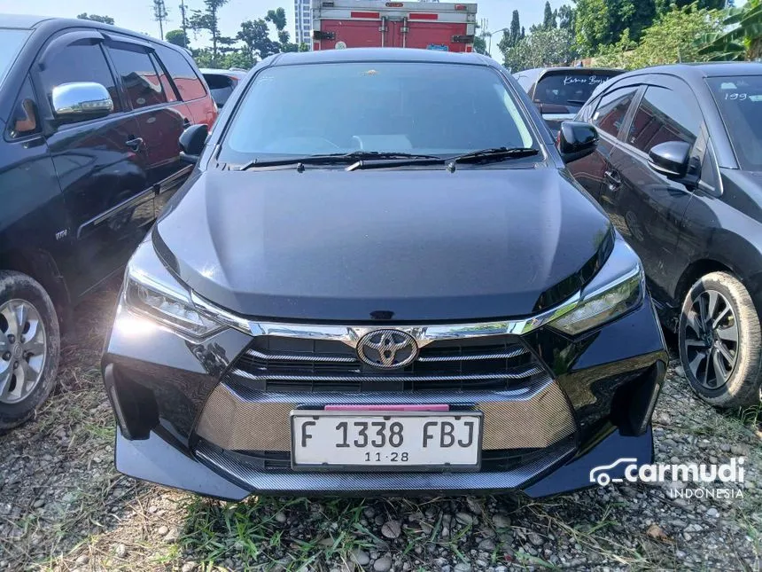 Jual Mobil Toyota Agya 2023 G 1.2 di Jawa Barat Manual Hatchback Hitam Rp 144.000.000