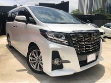 2016 Toyota Alphard 2.5 SA MPV 2.5SA TYPE GOLD (UNREGISTERED)
