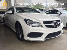 2014 Mercedes-Benz E200 2.0 AMG Coupe NO GST Unregister