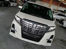 2015 Toyota Alphard 2.5 G SA MPV