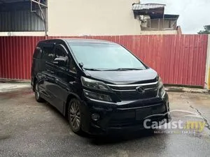 2014 Toyota Vellfire 2.4 Z Golden Eyes MPV