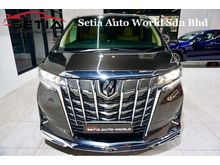 2018 Toyota Alphard 3.5 MPV NEW FACELIFT GF EDITION Toyota Display with Atmos Dolby Surround Sound System - SUNROOF 1 YEAR WARRANTY