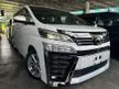 Recon 2021 Toyota Vellfire 2.5 Z Golden Eye, Sunroof/3LED/10k KM, Free 6Year Warranty