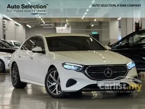 2025 Mercedes-Benz E200 2.0 Avantgarde Sedan