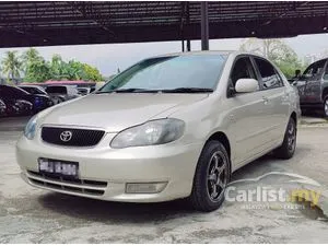 2001 Toyota Corolla Altis 1.8 G Sedan