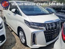 2021 Toyota Alphard 2.5 S 8 SEATERS DUAL POWER DOORS PRE CRASH SYSTEM LANE KEEP ASSIST INC SST UNREG