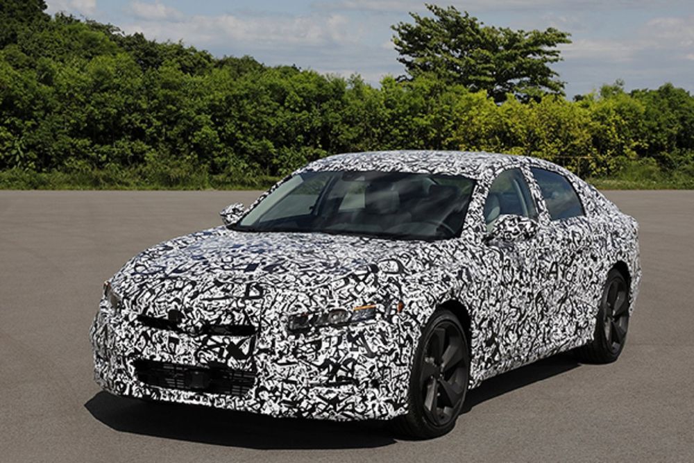 2018 Honda Accord เตรียมใช้เครื่องยนต์เทอร์โบ
