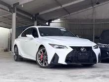 UNREG 2022 Lexus IS300 (A) 2.0 F Sport 360 Camera, Black Interior, Super Low Mileage & More
