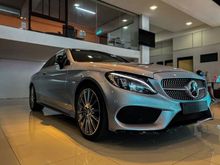 SUNROOF KEYLESS BURMESTER SOUND 2016 Mercedes-Benz C300 2.0 TURBO AMG Coupe