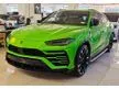 Recon Unreg 2019 Lamborghini Urus 4.0 SUV Green Colour