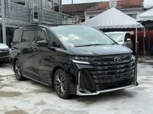 2025 Toyota Vellfire 2.4 Z Premier ( JBL , JBL Rear Entertainment , Advance Drive , Brown Leather ) Grade 5a , 7900KM