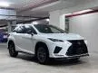 Recon 2021 Lexus RX300 2.0 F Sport / PANORAMIC ROOF / 360 DEGREE SURROUND CAMERA / 4 LED