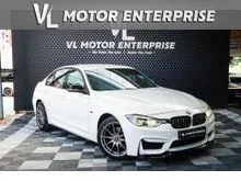 2017 Bmw 320I 2.0 F30 B48 FACELIFT FULLY CONVERT-M3 BODYKIT LOCAL FULL EXHUAST AKRAPOVIC SYSTEM SPORT RIM ALCANTARA STEERING 1OWNER CARING USED