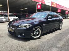 2014 BMW 528i 2.0 M Sport (A) LOCAL SPEC, LED HEADLIGHT & DAY LIGHT, LCD PANEL DISPLAY, KEYLESS PUSH START ENTRY, PADDLE SHIFT