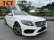 Used 2015/18 Mercedes-Benz C200 2.0 AMG Sedan JAPAN SPEC PUSH START LANE KEEPING ASSIST ELECTRIC SEAT WITH MEMORY AUTO PARKING ASSIST BLIND SPORT ASSIST - Cars for sale