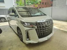 2023 Toyota Alphard 2.5 SC Full Spec JBL / Sunroof / Dim / Bsm / 360 Camera / Original Modellista 2 Bodykit & Muffle / Unregistered Recond