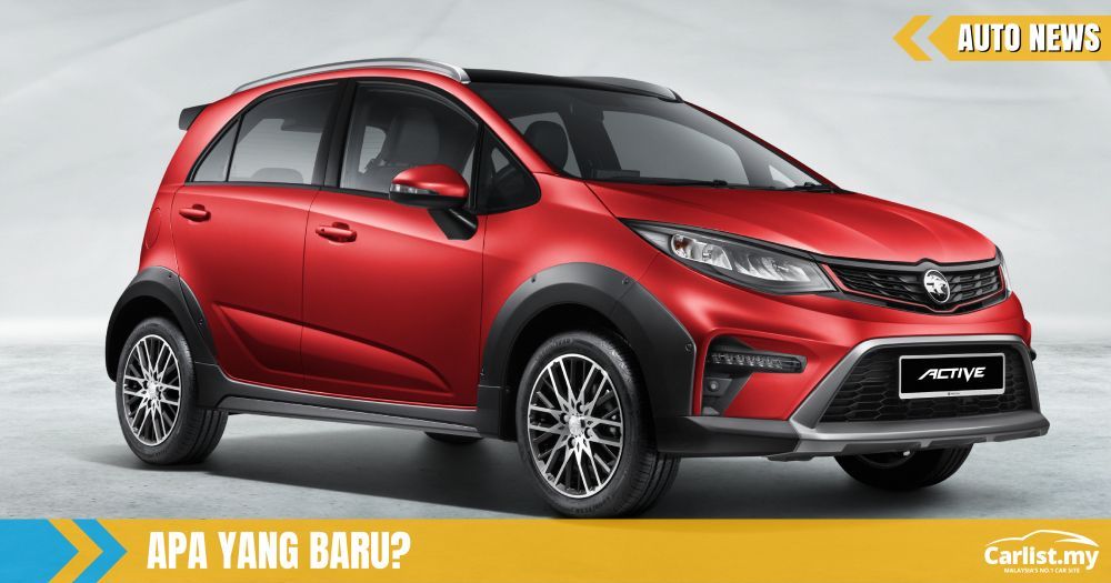 Proton Iriz Active Versi Crossover Dilancarkan Harga Rm54 000 Auto News Carlist My