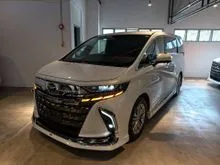 2024 Toyota Alphard 2.5 Z Modelista MPV , JACKPOT UNIT, FULLY LOADED, ALL PART ORIGINAL JAPAN