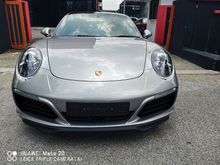 2017 Porsche 911 3.0 Carrera 4S Coupe FRONT AXLE LIFTED RED INTERIOR PCM PASM PAS SPORT CHRONO SPORT EXHAUST PANORAMIC ROOF BURMESTER SOUND UNREGISTER