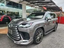 2023 Lexus LX600 3.4L 7-Seater (A) GRADE5 MARKLEVINSON SUNROOF COOLBOX WIRELESSCHARGING 360CAM REARSEATENTERTAINMENT WALDRIMS