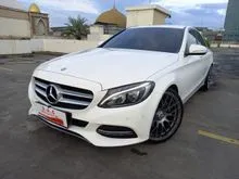 Mercy C200 th 2015 W205 Avangard putih Km 30rb