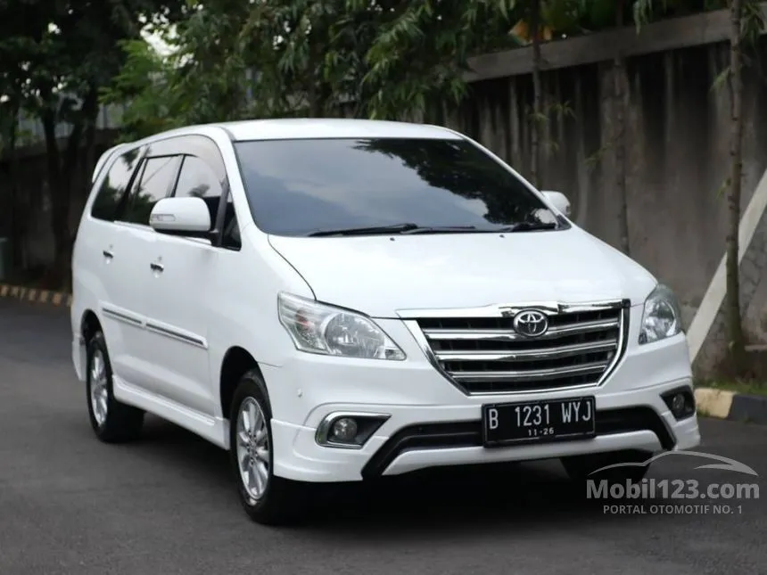 Jual Mobil Toyota Kijang Innova 2014 V Luxury 2.0 di Banten Automatic ...