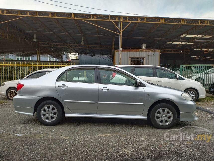 Toyota Corolla Altis 2002 E 1.6 in Selangor Manual Sedan Silver for RM ...