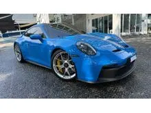 TYPHOON BLUE PRE OWNED 2022 PORSCHE 911 (992) 4.0 GT3 COUPE ULTRA LOW MILEAGE BEST VERSION OF ITS BRAND NEW