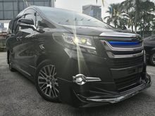 2016 Toyota Alphard 2.5 SC AeroTourer Modellista ALPINE Sun Roof